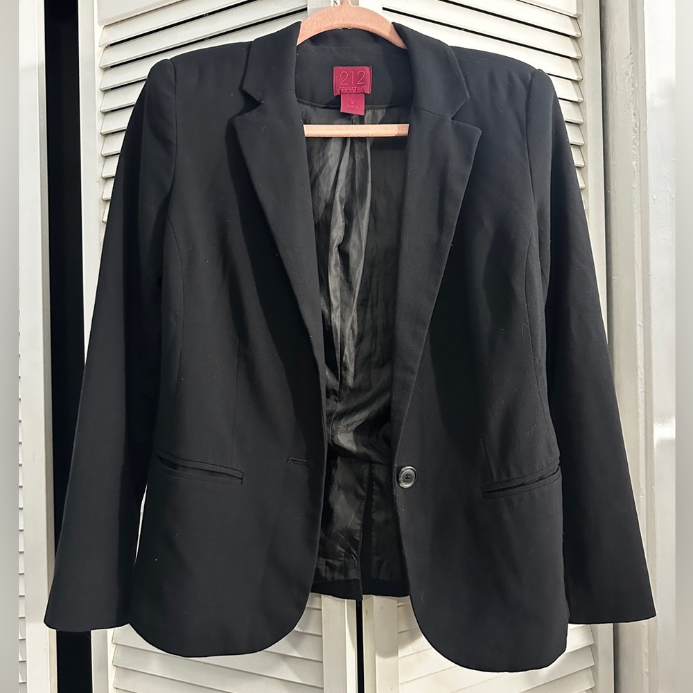 212 Collection Classic Black Blazer